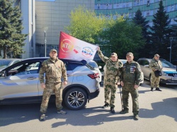 Кузбасские ветераны специальной военной операции активно участвуют в патриотических акциях в честь 80-летия Победы